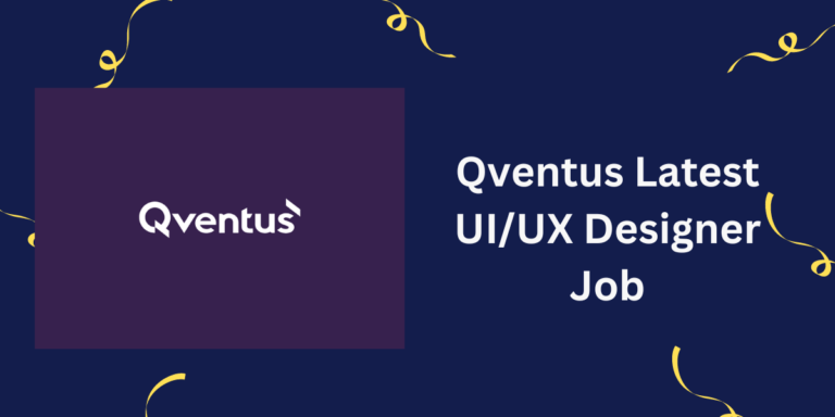 Qventus Latest UIUX Designer Job